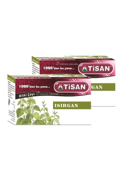 Tisan 2 Kutu Isırgan Çayı Sallama Isırgan Otu Bitki Çayı Çay Istırgan Otu Poşet Çay 2 Pk.