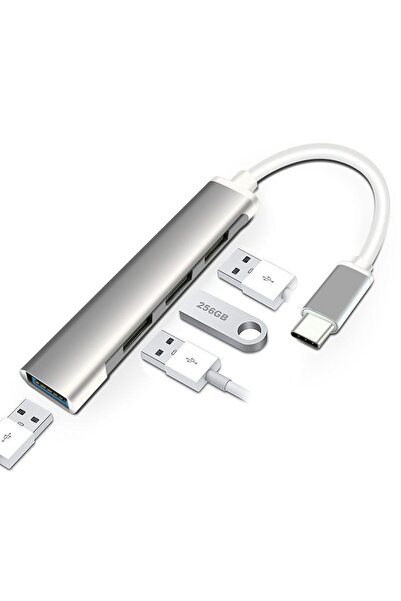 TrkTech Type-C USB Hub 4 Port USB Multiplexer USB 3.0 Hub Type-C to USB Conve...