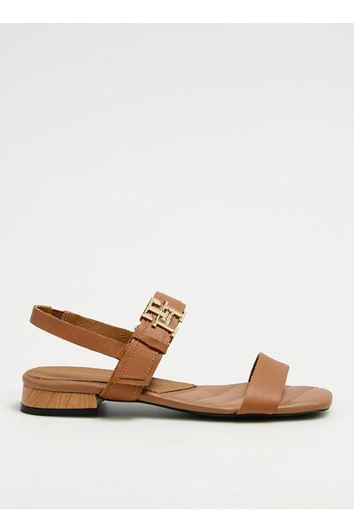 Tommy Hilfiger Tommy Hilfiger Brown Sandals Womens Shoes