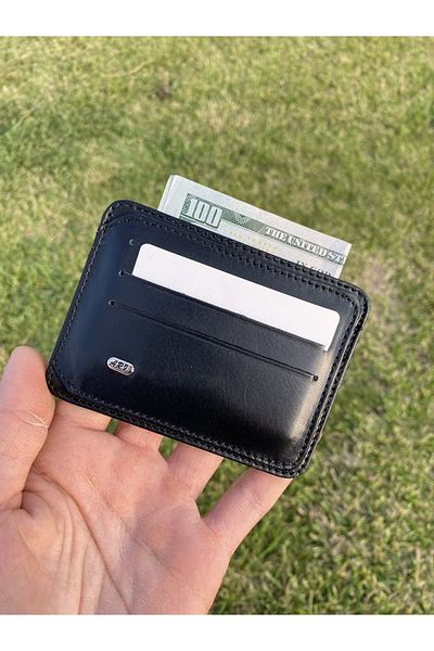 özdemirler deri Genuine Leather Card Holder Wallet,Magnet Card Holder Wallet,Unisex Card Holder,Genuine Leather Card Holder