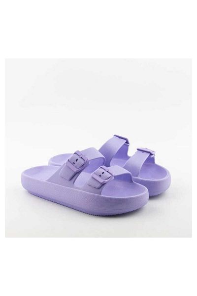 AkınalBella Akınal Bella Akınalbella Women's Double Buckle Summer Slippers E282.Z.000.08