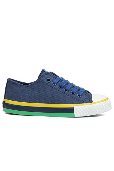 Benetton ® | BN-90176 -Albastru Marin - Pantofi sport pentru damă