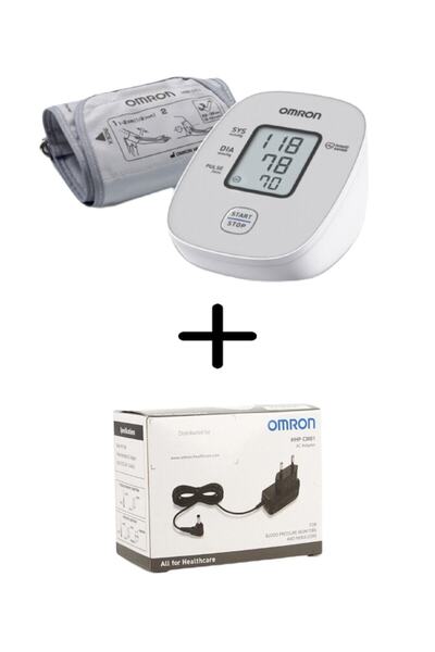 Omron M2 Basic Hem-7121j-e Intellisense Koldan Ölçer + Hhp-cm01 Adaptör
