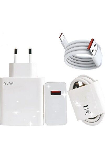 ArtworkAnatolia Type-C 67W (Watt) Ultra Hızlı Şarj Aleti Adaptör Kablo Set