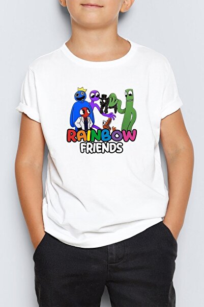 Morinna Rainbow Friends Roblox Printed Unisex Kids T-Shirt T-Shirt Mr-05