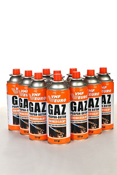 remtas Vmf Eurogaz Kamp Ocak Gazı Valfli Kartuş 227GR - 12 Adet