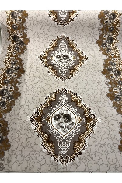 Sarar Aksu Jel Kaymaz Taban Yıkanabilir Yumuşak Yüzey Kesme Yolluk Üst Kalite Göbekli Klasik Desen