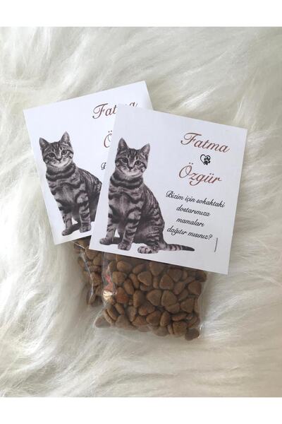 Genel Markalar Kişiye Özel Kedi Köpek Maması Doğum Günü, Mevlit, Söz, Nişan, ...