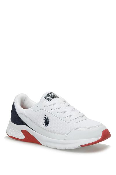 U.S. Polo Assn. BASE. Polo Assn. White Men's Sports Shoes 2SMOSS3FX