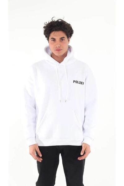 Machetta Φούτερ με κουκούλα με κουκούλα Polizei με στάμπα με κουκούλα