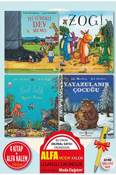 TÜRKİYE İŞ BANKASI KÜLTÜR YAYINLARI İyi Yürekli Dev Memo + Zogi + Minik Balık...