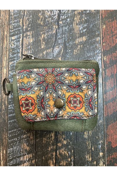 Street Bag Ethnic Authentic Bohemian Multi-Pocket Wallet Daily Travel Use