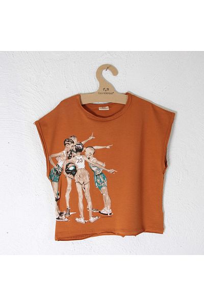 Coco & Bamboo Modal Unisex Crop T-shirt