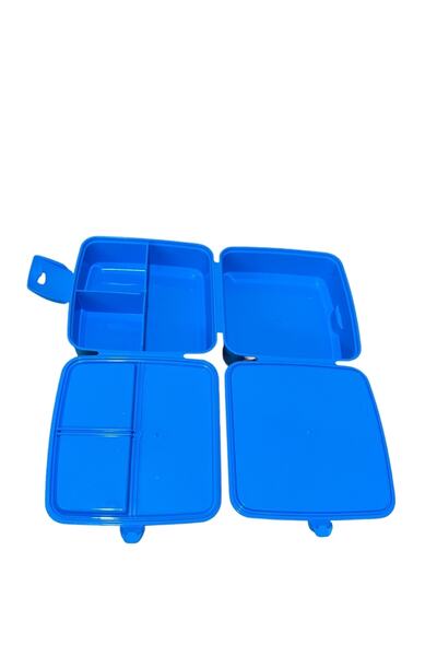 HOBBY LİFE Premium Lunch Box Blue 15 X 16 X 9cm