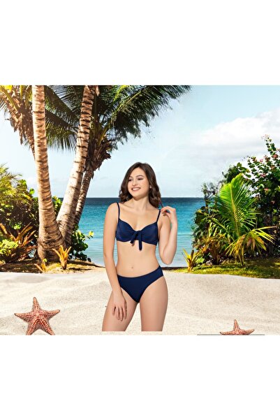 Shopiolog Σετ μπικίνι με φιόγκο με λεπτές τιράντες