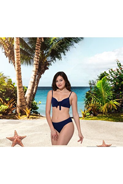 Shopiolog Σετ μπικίνι με φιόγκο με λεπτές τιράντες