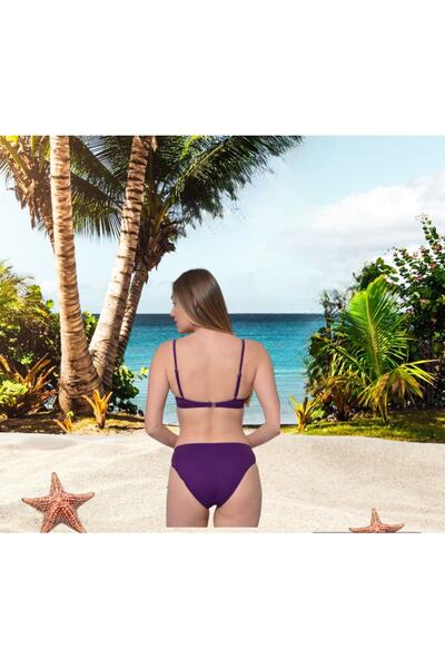 Shopiolog Σετ μπικίνι με φιόγκο με λεπτές τιράντες