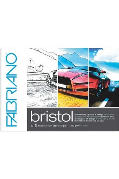 Fabriano Bristol A5 250 Gr 20 Sheets Marker Block