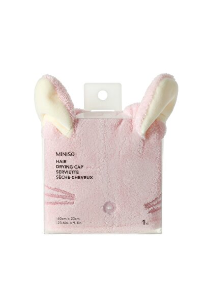 Miniso Kedi Kulaklı Saç Kurulama Havlusu