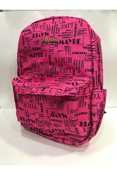 pippabags PIPPABAG MAYBE TRI-EYE PINK DAILY BACK & SCHOOL BAG