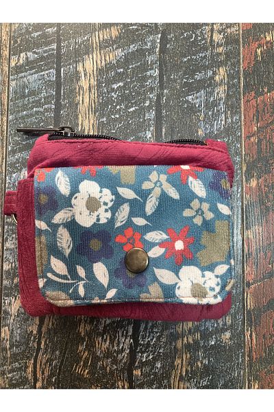 Street Bag Ethnic Authentic Bohemian Multi-Pocket Wallet Daily Travel Use