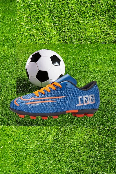 Nstil Ανδρικά αθλητικά παπούτσια ποδοσφαίρου Astroturf με καρφιά με κλωστή 2022