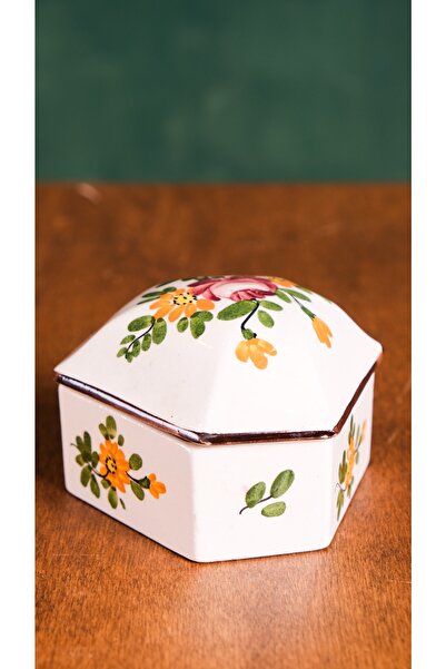 RETRO ANTİKA ANTİKA PORSELEN KUTU