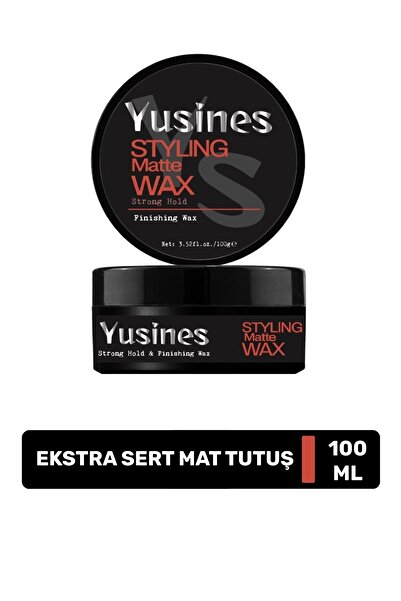 Yusines Saç Şekillendirici Mat Wax 100 ml