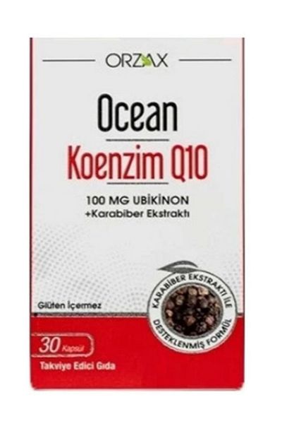 Ocean Orzax Ocean Coenzyme Q10 30 Pepper Extract Food Supplement