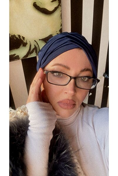 Nilbutik غطاء محرك العمامة الجاهز ذو الخطوط الثلاثة المتقاطعة