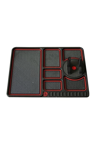 KEMBOSS N10 Store Araç Içi Torpido Kaydırmaz Ped Telefon Tutucu Numaratör Organizer Torpido Organizer