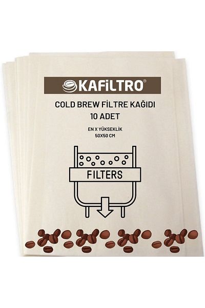 Kafiltro Toddy Compatible Cold Brew Coffee Filter 10 Pieces