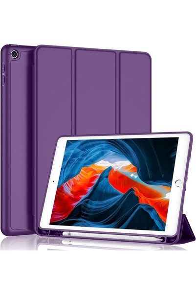 UnDePlus Apple iPad Air 3 10.5" Kılıf Kalem Bölmeli Smart Case A2152 A2123 A2...