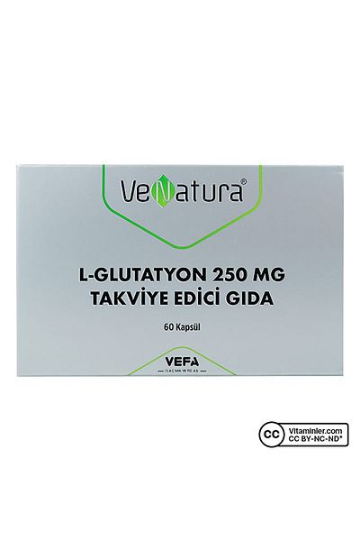 VeNatura L-Glutathione 250 Mg - 60 Flavored Capsules