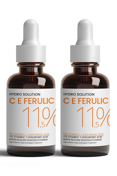 PROCSIN Hydro Solution C E - 10% Vitamin C + 0.5% Brightening Ferulic Acid 2 Pack 30ml X2