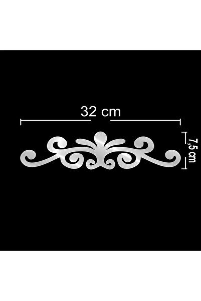 HomeJamin Dekoratif Yapışkanlı Mobilya Dolap Süsü dekor Bordür 32 x 7.5 Cm or...