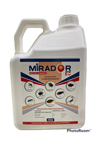 MİRADOR EC 5LT AKREP-SİNEK-KENE-HAMAMBÖCEĞİ-SİVRİSİNEK-SİNEK