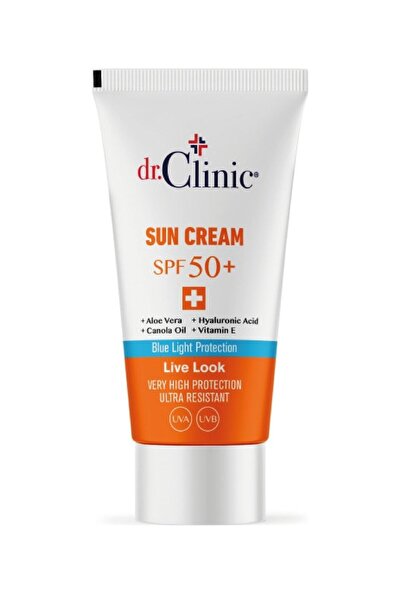 Dr. Clinic Spf 50+ Güneş Koruyucu Krem 50 Ml ( Uva,uvb Ve Mavi Işık Koruma )