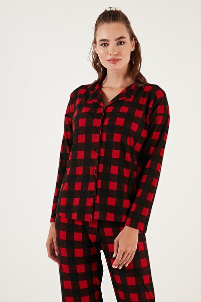 Lela Σετ Πυτζάμα Πυτζάμα με μοτίβο ελαστικό γιακά μέσης ΣΕΤ PAJAMA 6095660