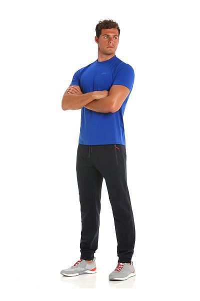 Slam Ανδρικό αθλητικό παντελόνι Navy Blue με κανονική εφαρμογή A 106004 S00_ΦΟΥΤΕΡ DECK