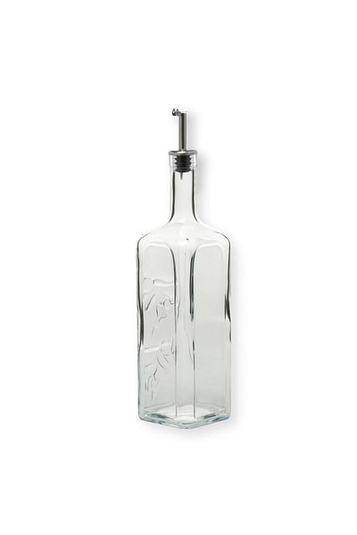 Paşabahçe Glass Oil Vinegar Bowl with Metal Silicone Gasket 1000 Cc
