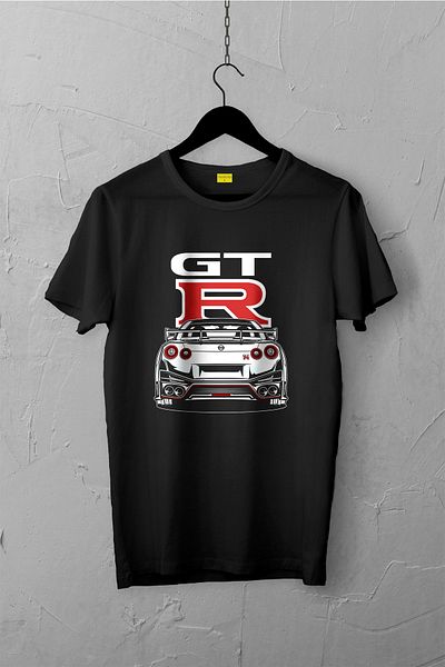 Tospikten Tricou de design Nissan Gtr R35, premium unisex, fără decolorare/automobil