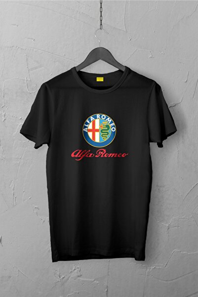 Tospikten Tricou proiectat Alfa Romeo, unisex premium, fără decolorare crăpar...