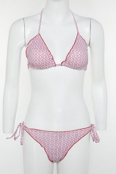 MANGO Kids Wimpern-Bikini-Set für Mädchen in Weiß27017890