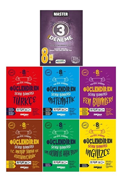 Okyanus Yayınları 8. Sınıf Okyanus Master 3 Deneme? + Ankara Güçlendiren Soru...