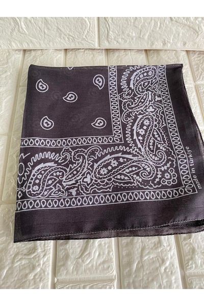 sema aksesuar 100% Cotton Unisex Ethnic Pattern Bandana - Bracelet