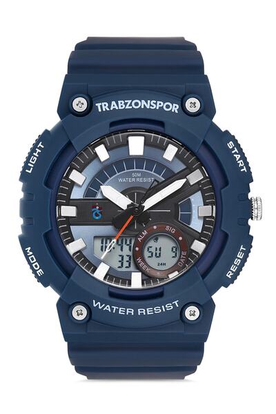 Trabzonspor Digital - Analog Watch Ts867D-17Ms Officially Licensed