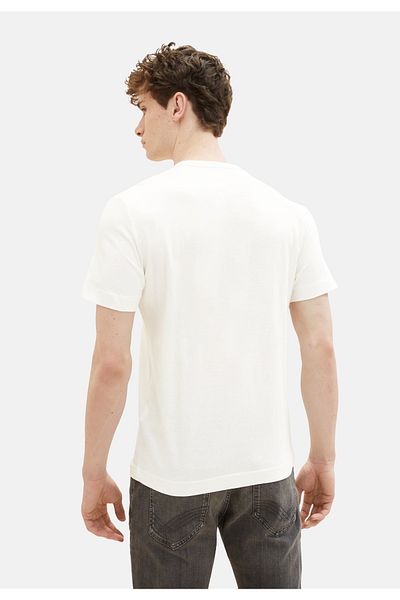Tom Tailor T-Shirt Kurzarmshirt mit Rundhalsausschnitt und Foto-Print