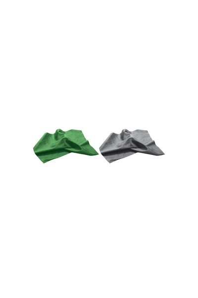 Dr. Clinic 2-Piece General Cleaning Cloth Green+grey