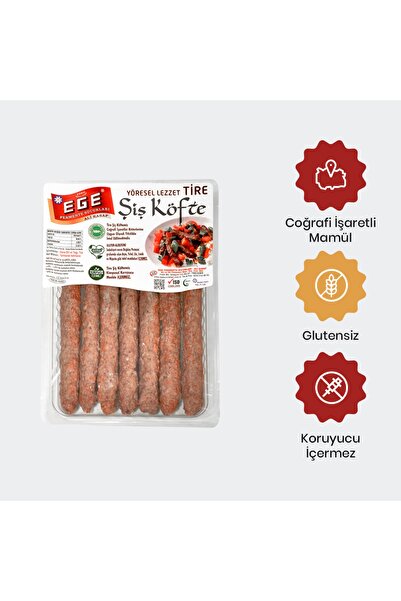 Ege Fermente Sucukları Ali Kasap Tire Şiş Köfte Glutensiz 1 Kg